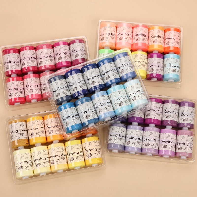 Sewing Thread Production - Çok Renkli Dikiş İpliği Seti, Dayanıklı