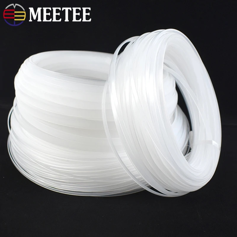 Textile Sewing Support - 20 metre Meetee Şeffaf PP Plastik