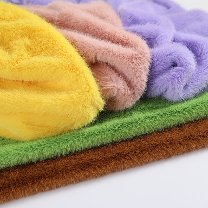 Sewing Fabric - Yüksek ve Düşük Havlı Suni Peluş