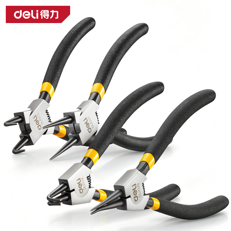 Snap Button Plier - Deli 5 inç Segman Pense Seti