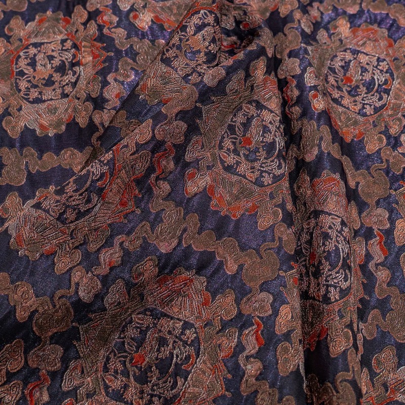 Mor Kırmızı Rayon Çiçek Jakarl - Sewing Fabric incelemesi ve fiyatı