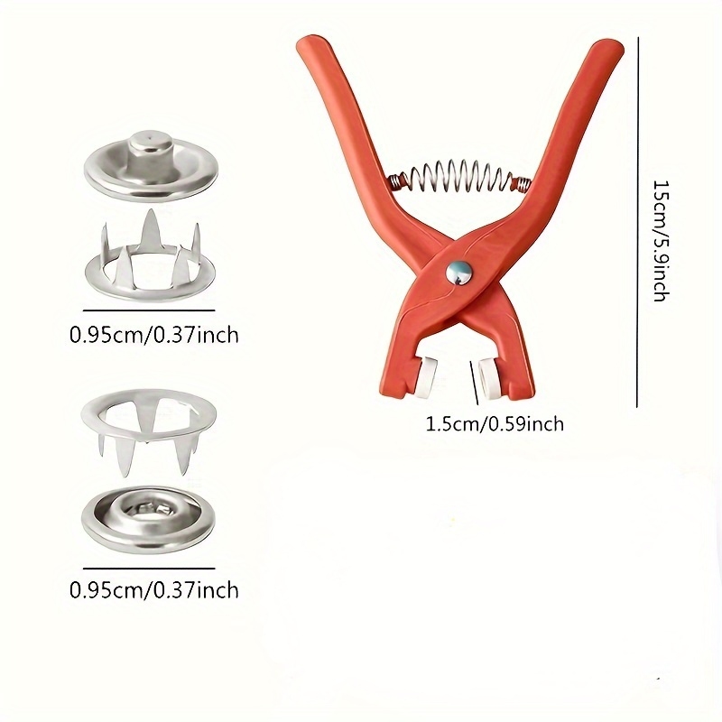 Dikiş İşleri İçin 50 Set Elde  - Snap Button Plier incelemesi ve fiyatı