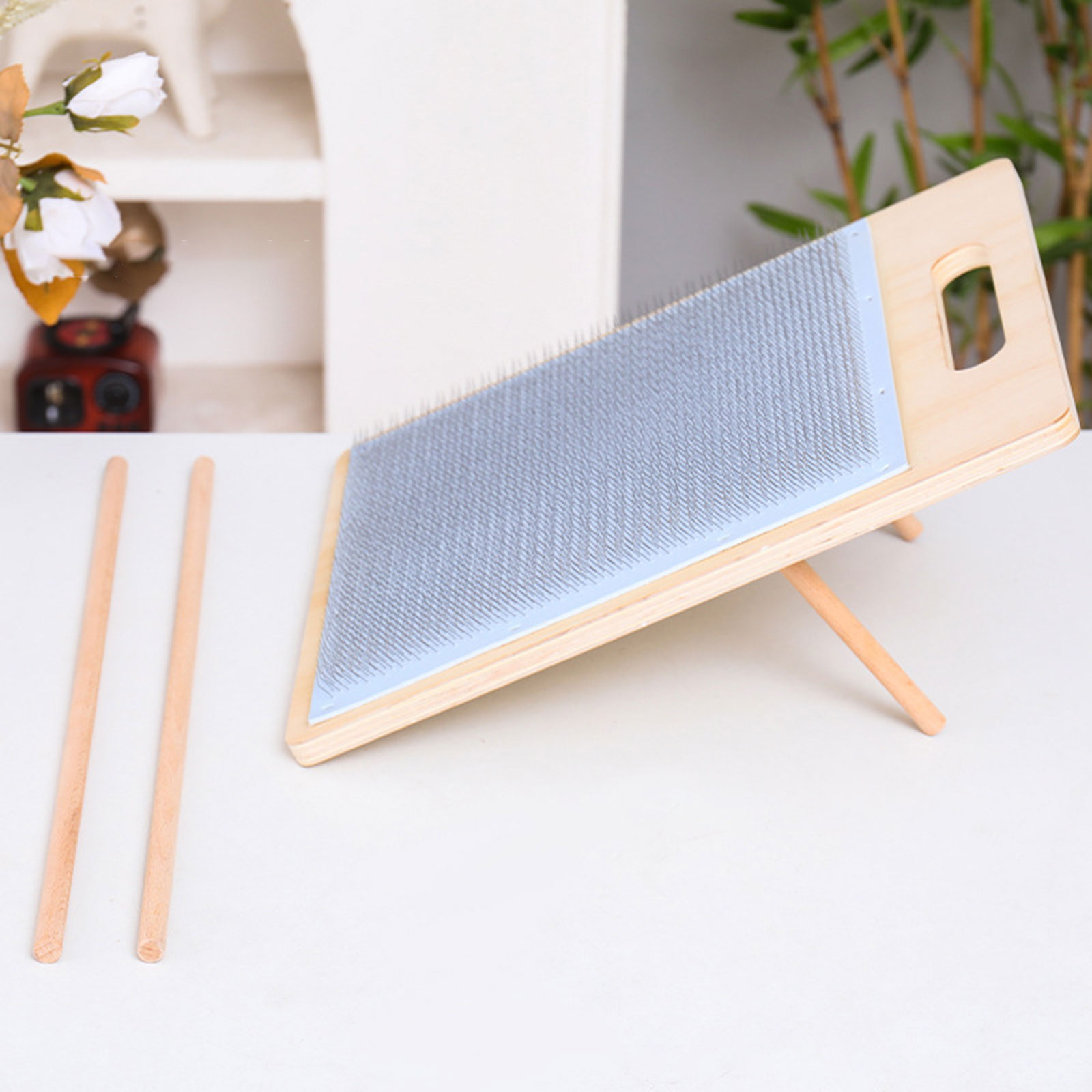 Yün Karıştırma Tahtası Ahşap Y - Textile Sewing Support incelemesi ve fiyatı