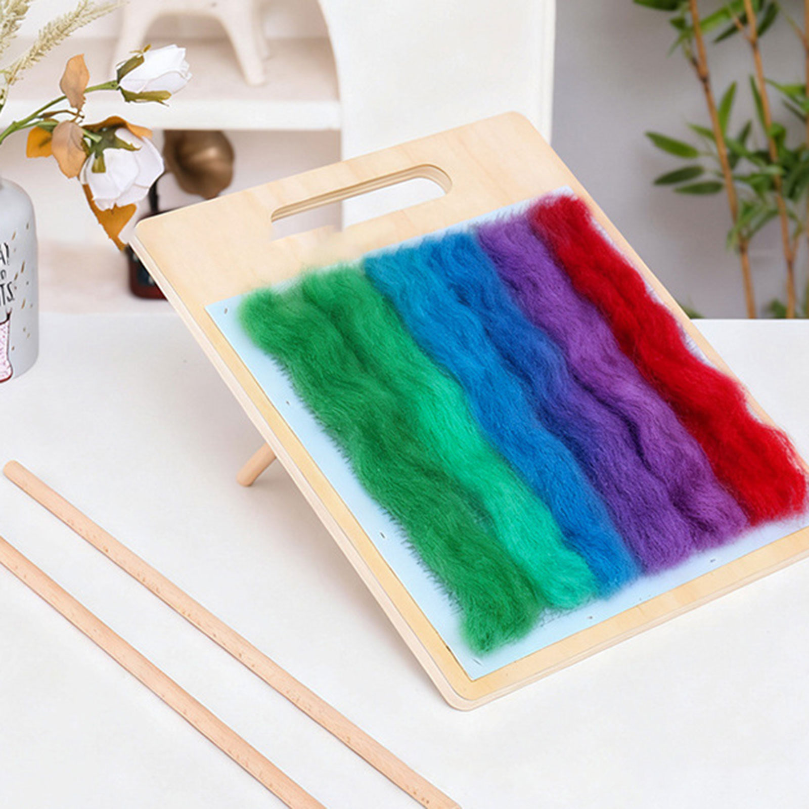 Yün Karıştırma Tahtası Ahşap Y - Textile Sewing Support incelemesi ve fiyatı