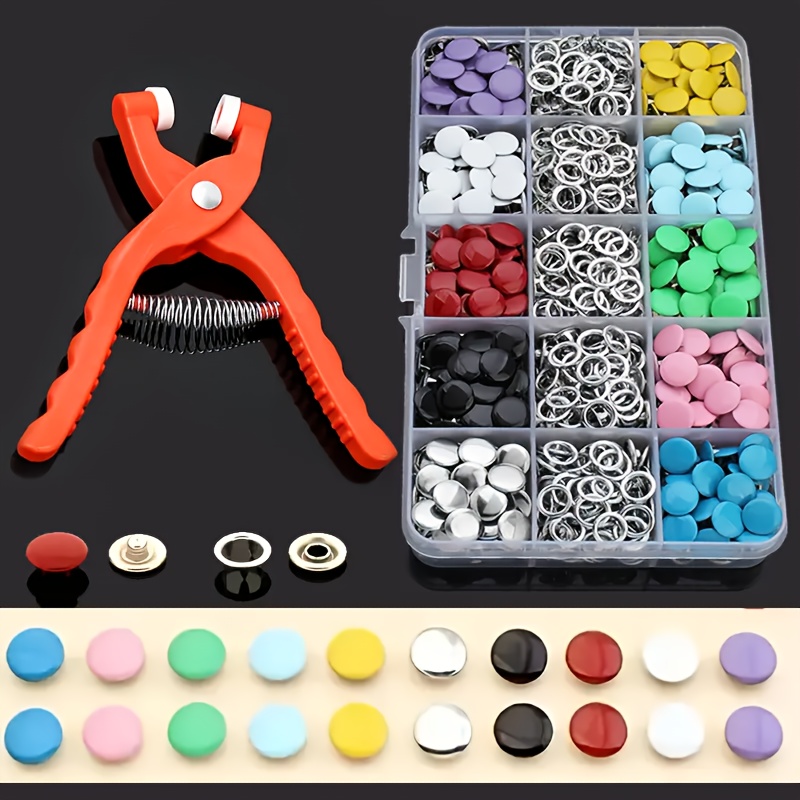 100 Adet Renkli Metal Dikiş Dü - Snap Button Plier incelemesi ve fiyatı