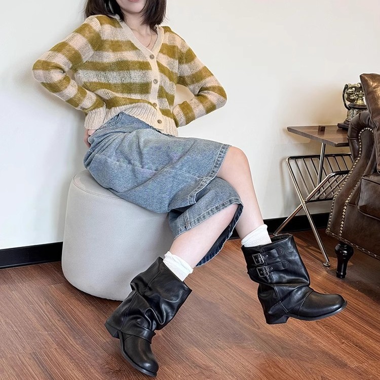 Kadın kısa botları 2025 sonbah - Sewing Nylon incelemesi ve fiyatı