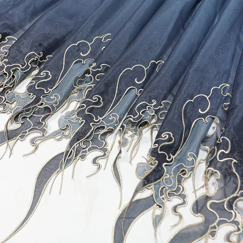 Çin Tarzı Nakış Lotus Yaprağı  - Sewing Fabric incelemesi ve fiyatı