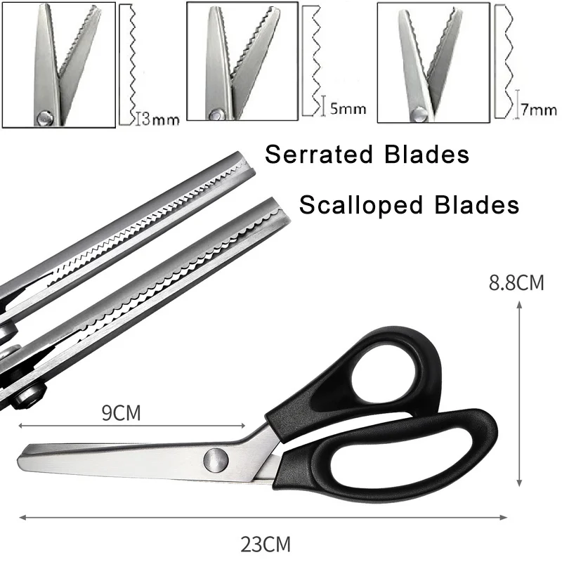 1 adet Oya Makası Paslanmaz Çe - Pinking Shear Blade incelemesi ve fiyatı